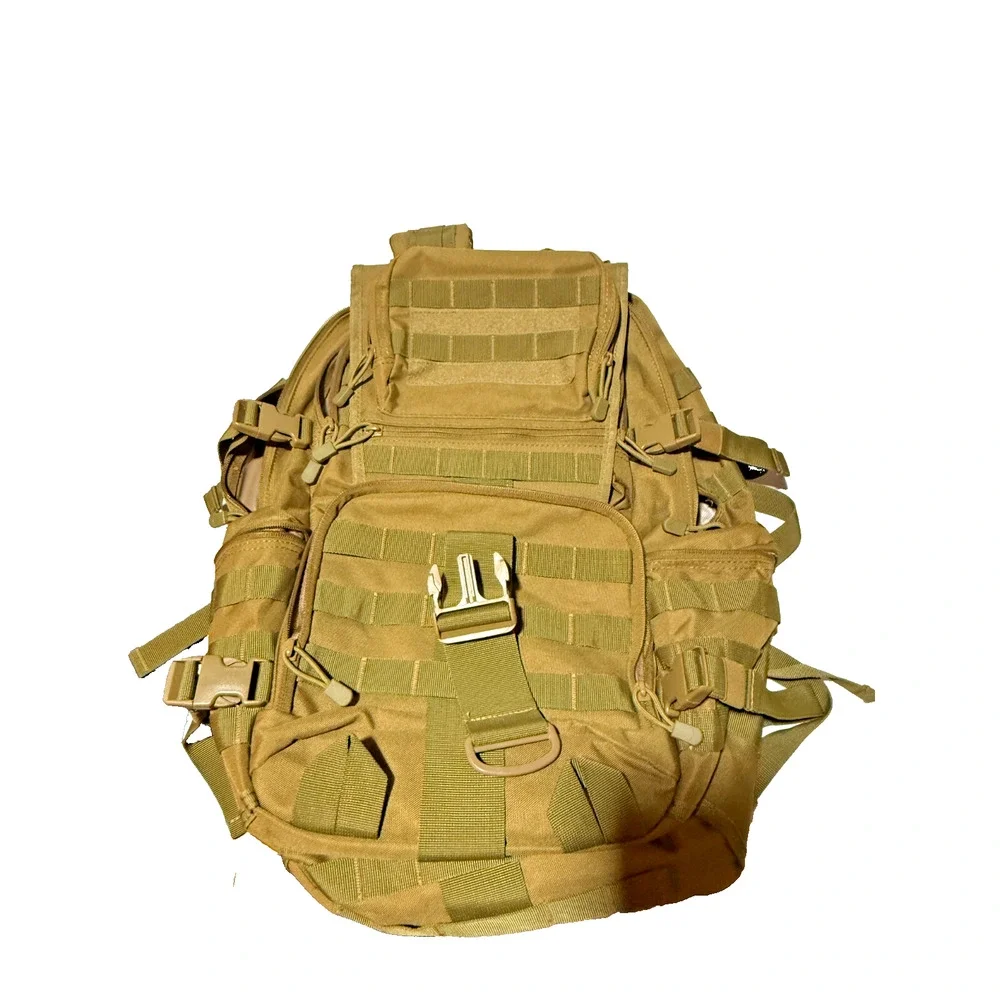 Unleash the‎ Beast: New Coyote Brown Tactical Backpack for Warriors!